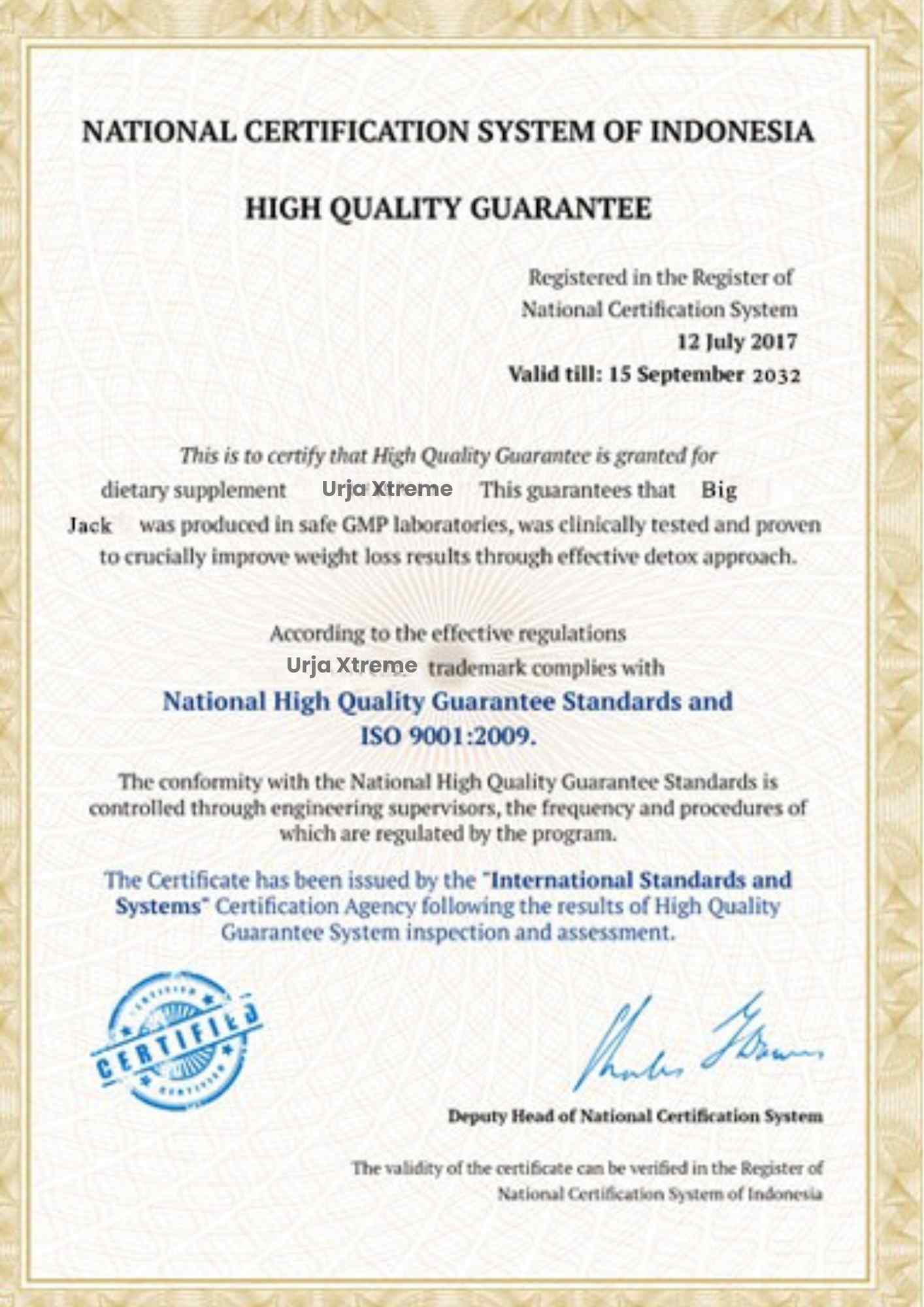 Certification 2